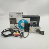 Panasonic LUMIX DMC-TZ7 Compact Digital Camera Silver Excellent Condition