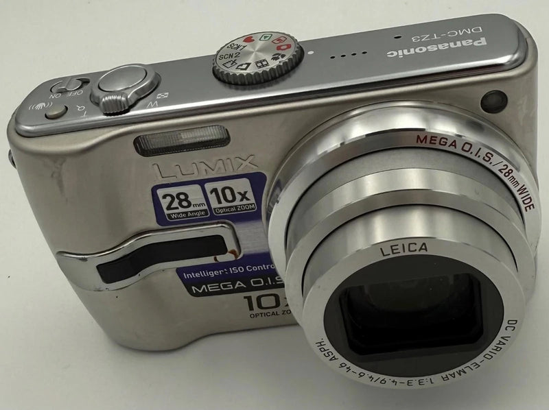 Panasonic Lumix DMC-TZ3 Compact Camera  7.2MP 10x Zoom w/ Battery - *Faulty*