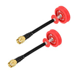 2Pcs 5.8GHz RHCP FPV Antenna Omni Antenna RHCP RP-SMA for FPV Crossover Machine