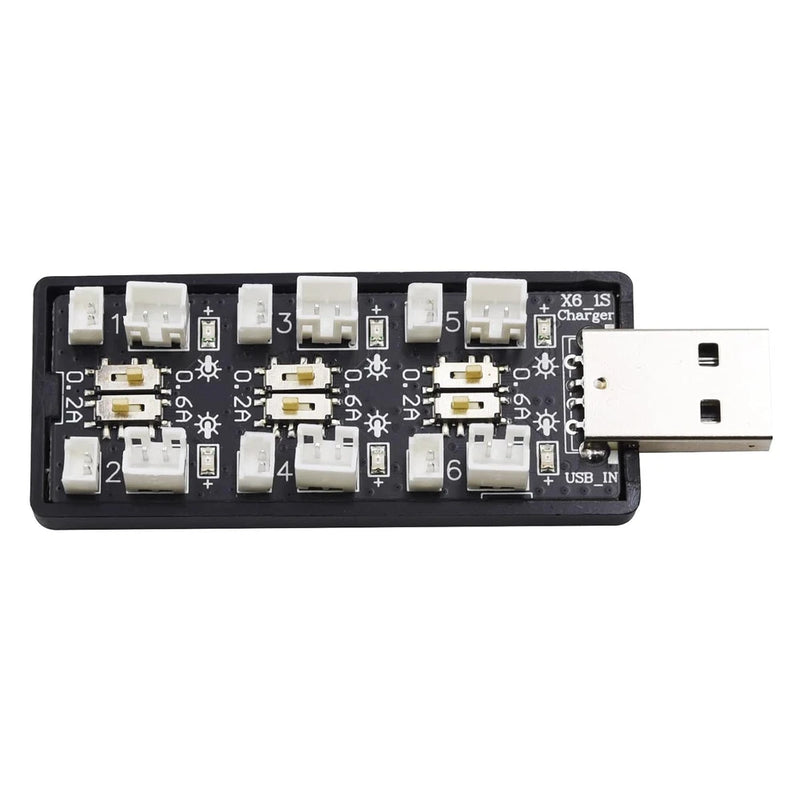 1S Li-ion/Lipo 3.7V-3.8V USB Seat Charger JST-PH2.0 JST1 Multi Charger Battery