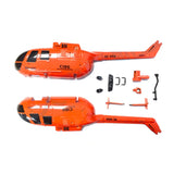 YU XIANG BO105 Helicopter Parts Body Shell - Orange