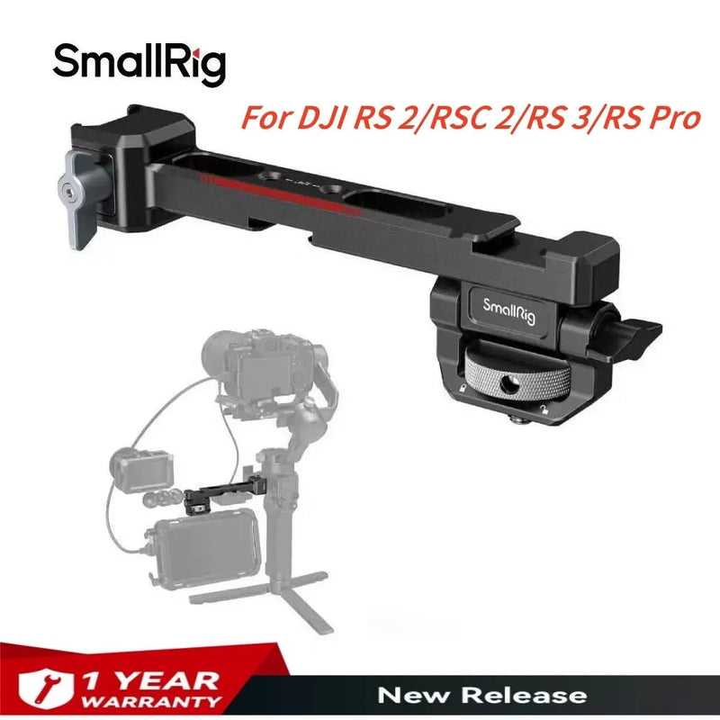 SmallRig Monitor Mount with NATO Clamp for DJI RS 2/RSC 2/RS 3/RS Pro 3026