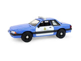 1991 Ford Mustang - Royal Mounted Police1:64 Scale Model - Greenlight 43065A