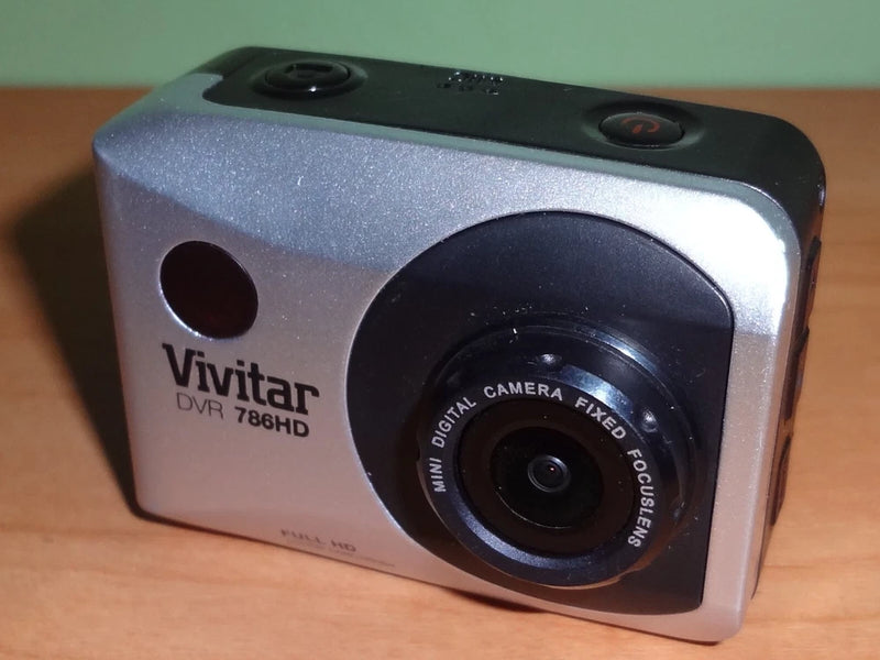 Vivitar DVR 786HD Full HD 12MP Black Video Camcorder