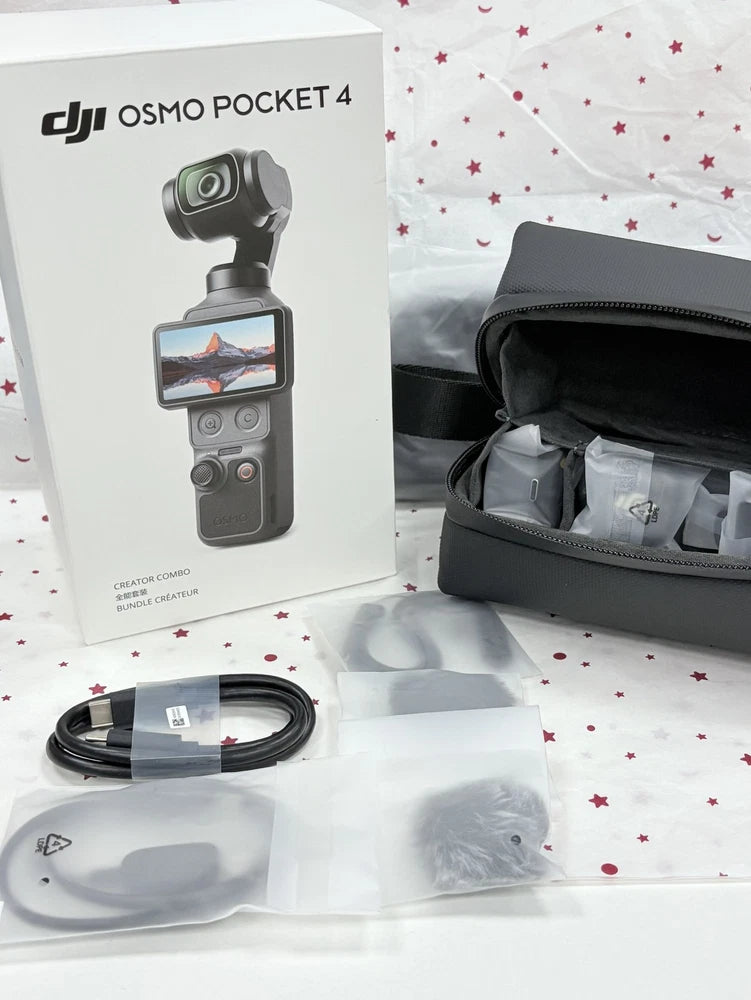 DJI Osmo Pocket 4 Standard Combo Gimbal Action Camera Vlog Handheld Stabilizer