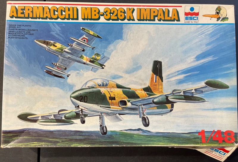 ESCI Aermacchi MB-326K Impala 4060 1/48 Open Model Kit ??Sullys Hobbies??