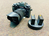 Fujifilm Fuji X-T2 Black 24.3MP Mirrorless Camera W/ Lens & More | Big Bundle