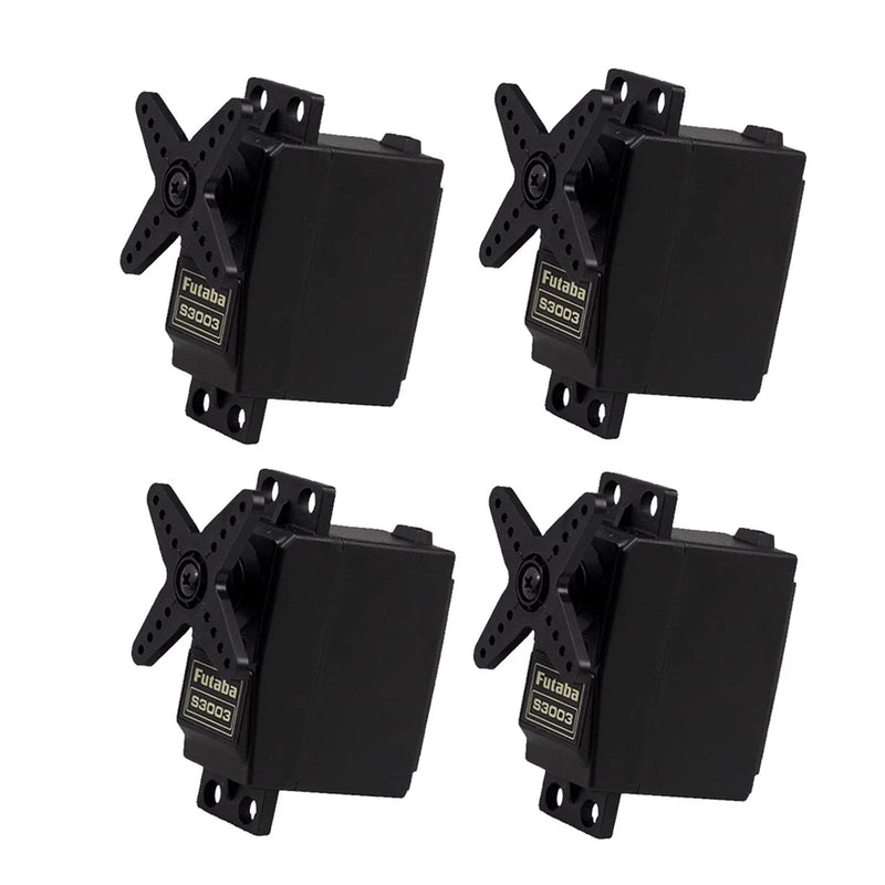 4Pcs/Set High Torque Standard Servos For Futaba S3003 RC Car Boat Helicopter