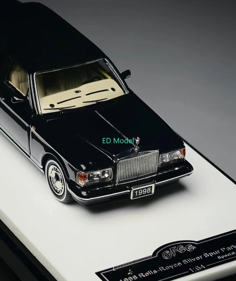 BN GFCC 1:64 HEC  Black 1998 Silver Spur Park Ward Model Diecast Metal Car