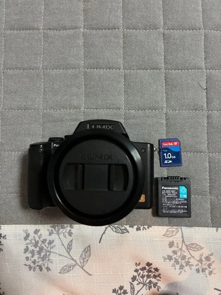 Panasonic LUMIX DMC-FZ20 12x Optical Zoom Compact Camera with Accessories