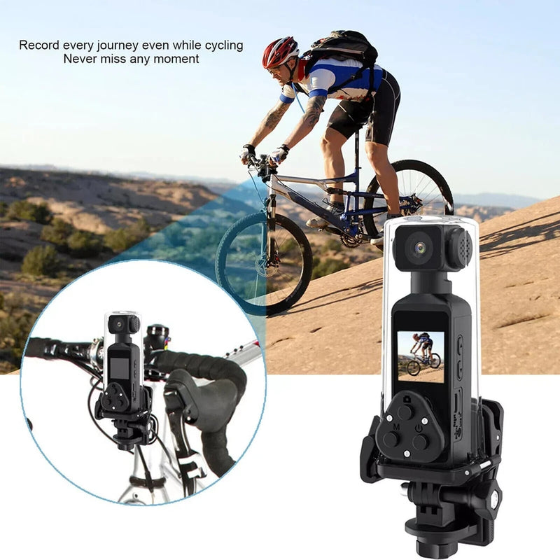 5K HD Waterproof Camcorder Pocket Action Camera  1.3 Inch 30FPS 270?? Rotating