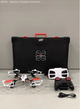 Air Hogs Helix Sentinel Drone Quadcopter Set With Goggles Remote & Case