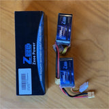Zeee Power Zeee 3S 1300mAh 11.1V LiPo RC Battery Pack, 2-Pack Battery