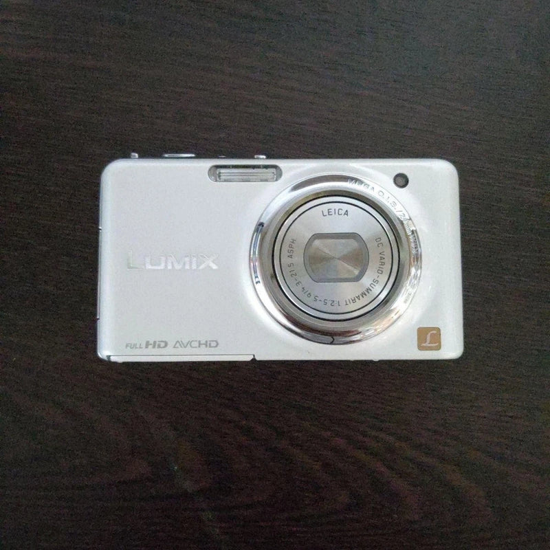 Panasonic DMX-FX77 White Full HD Compact Digital Camera AVCHD Large LCD