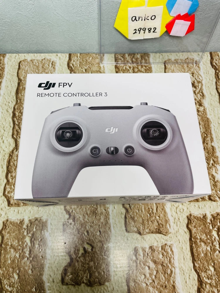 DJI FPV Remote Controller 3 box with controller front view