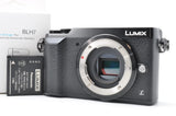 Near Mint Panasonic LUMIX GX7MK2 Mirrorless Camera Body Black From Japan