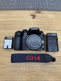 Panasonic Lumix DMC-GH4 16MP Micro Four Thirds Camera Body 4K *Shutter Only 263*
