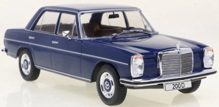 Mercedes W115 200D /8 1968 blue diecast model car WB124195 Whitebox 1:24