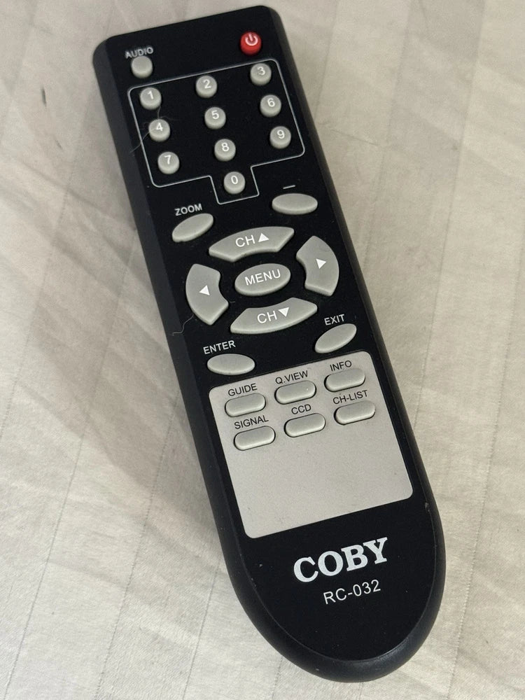 GENUINE COBY RC-032 CONVERTER BOX REMOTE - DTV102 Converter