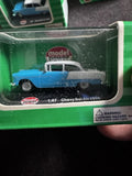 Model Power Minis Item # 19238 Chevy Bel Air 1955 Blue/White 1:87