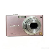 90%New Panasonic LUMIX FX35 Pink Compact Digital Camera Fully Tested W/SD Card