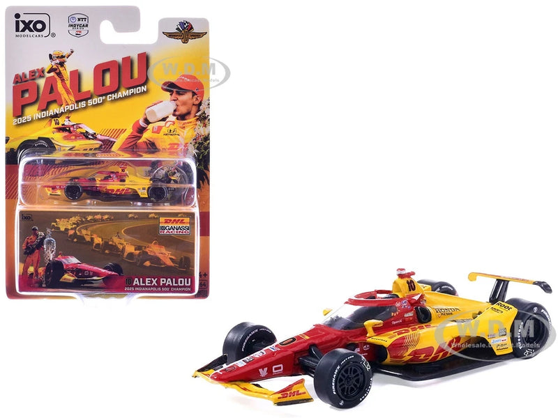 DALLARA INDYCAR #10 PALOU WINNER "INDY 500" (2025) 1/64 DIECAST BY IXO IND64029