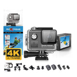 GoXtreme Black Hawk+ 4K Waterproof Action Camera - Black