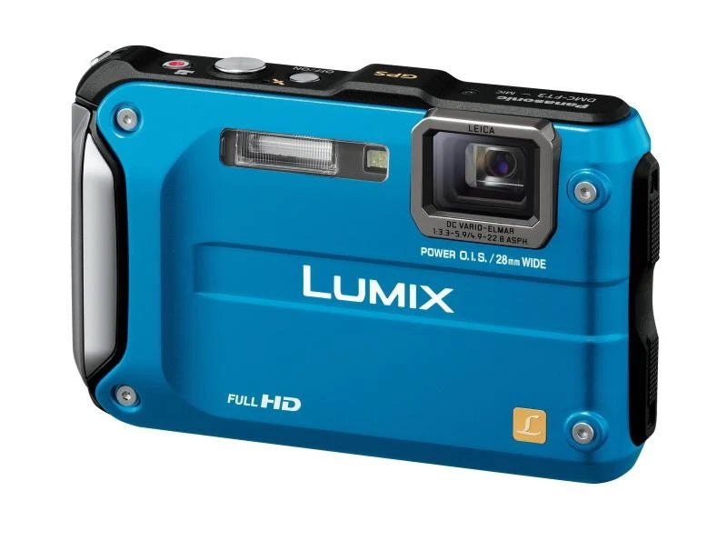 Panasonic LUMIX FT3 Digital Camera Splash Blue Waterproof From Japan