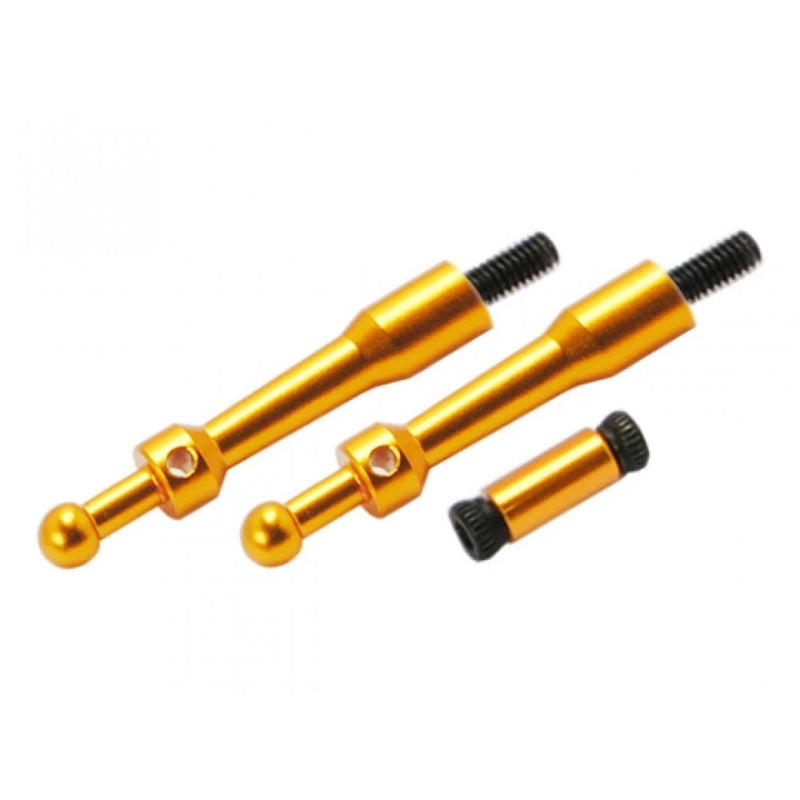 Microheli Aluminum Canopy Mount Set (GOLD) (for MH Frame Blade 230S series)