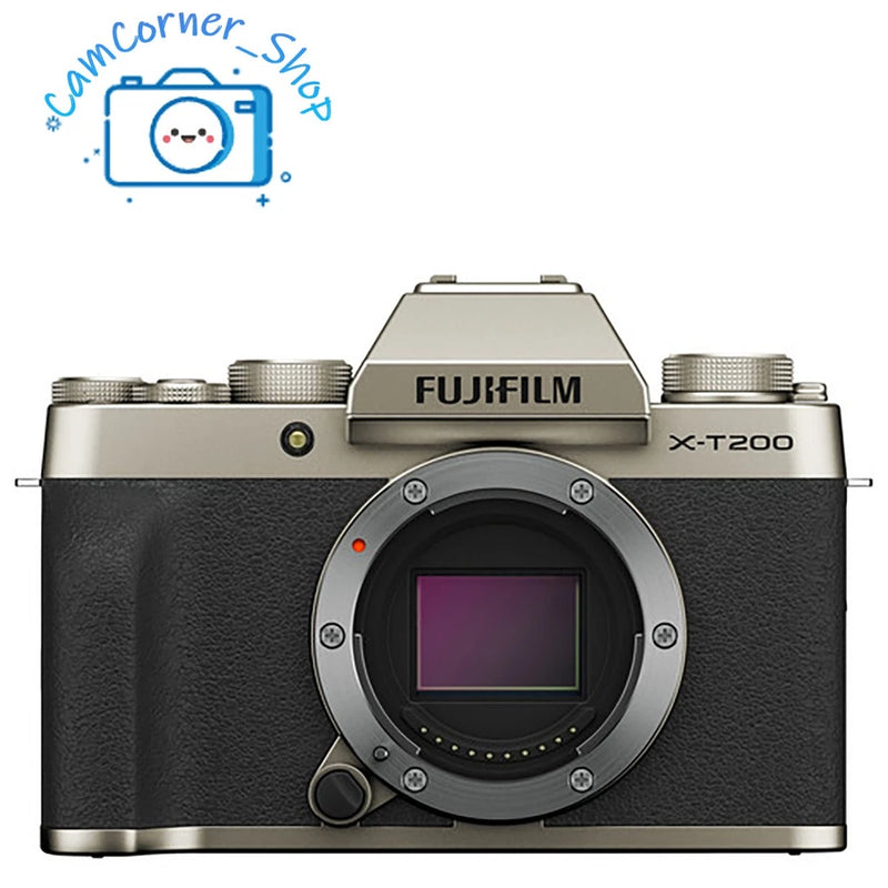 Fujifilm X-T200 Body Only 24MP Mirrorless Camera 4K Video & Flip Touchscreen