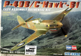 VTG Model Kit Hobby Boss P-40B/C  Hawk-81  Scale 1:72  #80209 NIB