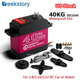 DS3240 Digital Servo 180??/270?? 40KG Metal Gear Servo for 1/8 1/10 Baja RC Car-US