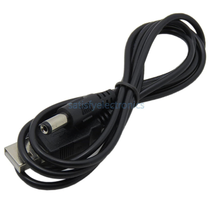 2PCS USB DC 5V To 12V Step Up Module Converter 2.1x5.5mm Male Connector Cables