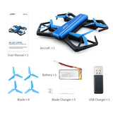 JJR/C H43WH Blue Crab WIFI FPV Foldable Aerial Photography Drone 720P Camera CIB