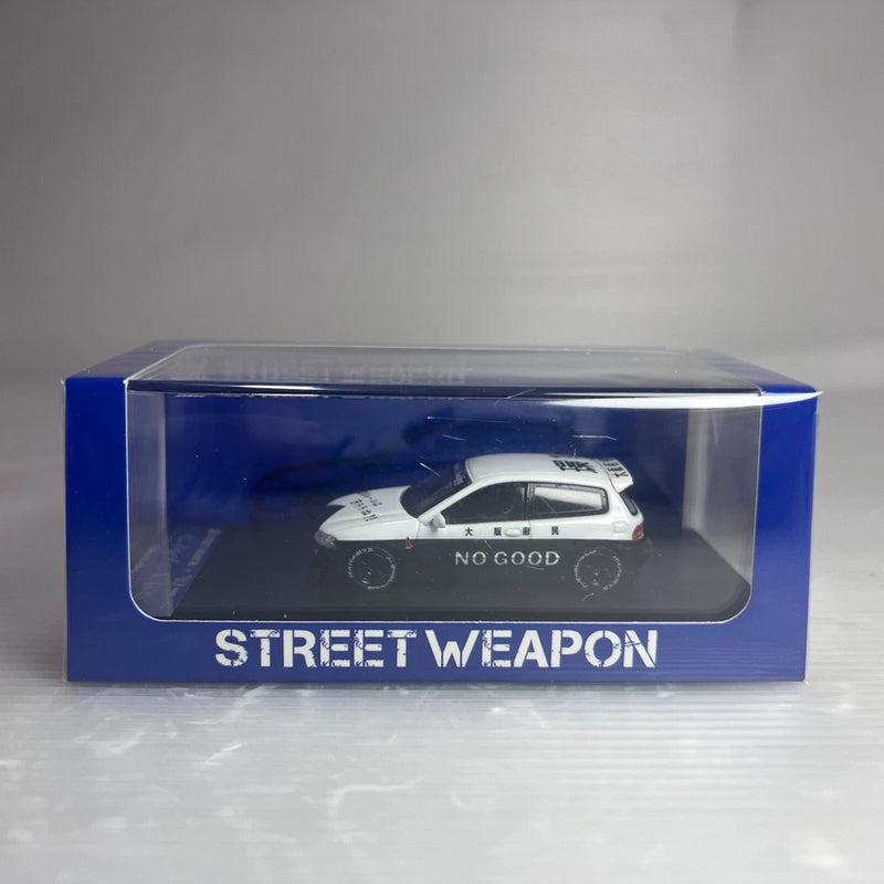 1/64 Street Weapon Honda Civic EG6 No Good Racing Police Ltd 499 pcs