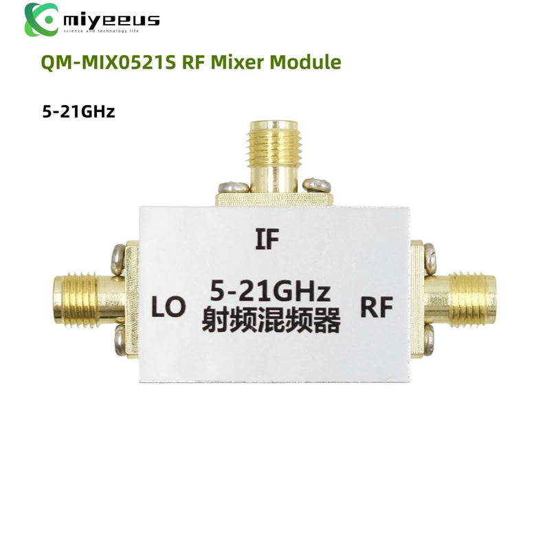 QM-MIX0521S 5-21G RF Mixer Up and Down Converter C/X/KU Band Support DC-5000MHz
