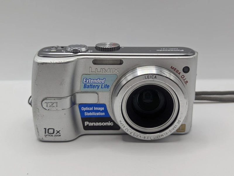 Panasonic Lumix DMC-TZ1 5MP Silver Camera Please Read