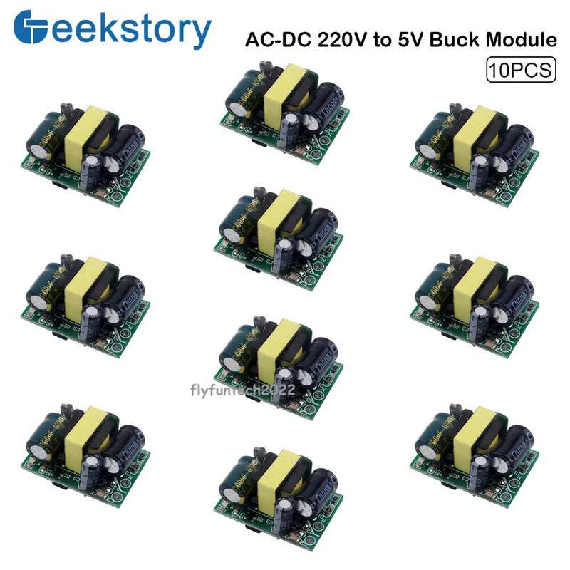 5/10pcs AC-DC 220 to 5V 700mA Buck Module Isolated Converter Power Supply Module