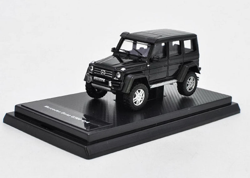 1/64 Mercedes Benz G Class G500 4X4 SUV Black Diecast Car Model Collection Toy