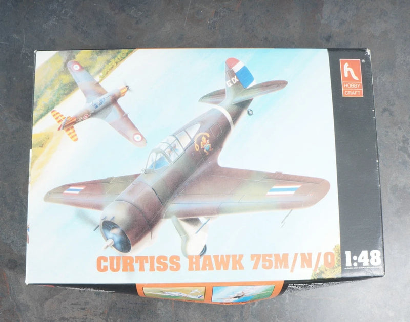 -HOBBY CRAFT CURTISS HAWK 75M/N/O 1/48 SCALE MODEL KIT HC1557-2 COMPLETE KITS