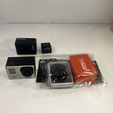 GoPro HERO 3 Action Camera W/ 2 Batteries, Charger & Extra As Is Parts/repair