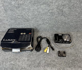 Panasonic LUMIX DMC-ZS8 14.1MP 16x Zoom Digital Camera Black w Battery Box