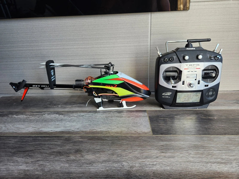 Lynx OXY2 Helicopter with Futaba T8FG Super