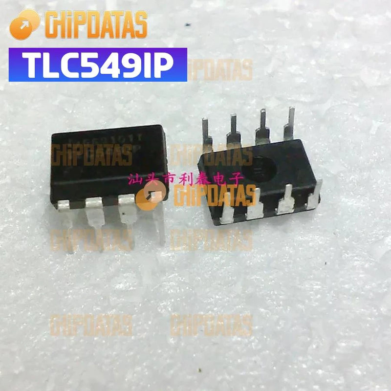 1PCS New TI TLC549IP 8 Bit Analog to Digital Converter 1 Input 1 SAR 8-PDIP