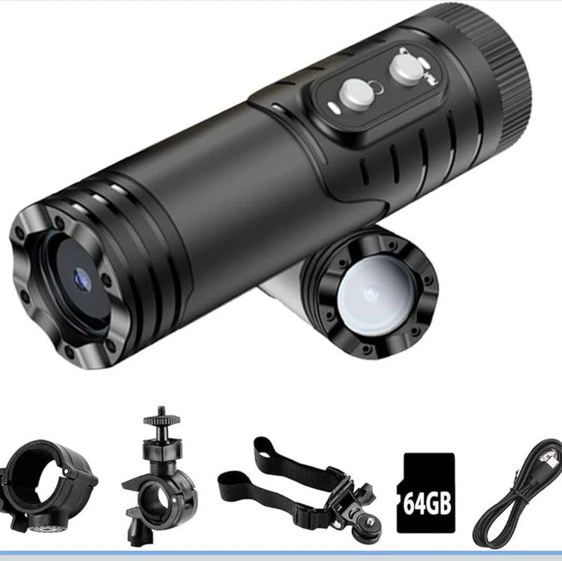 WiFi Helmet Camera 1080P HD Action Cam Motorcycle Bike Waterproof IP66 w/ 128GB