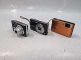 Mix Lot of 3 Panasonic Lumix *AS-IS* - EB-17789 -