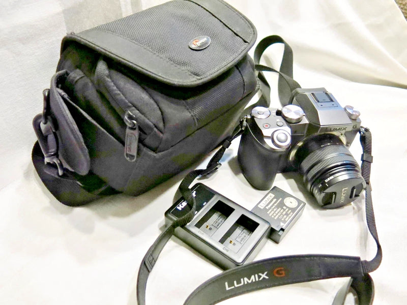 Panasonic LUMIX G7 16 MP Mirrorless -AS NU -Aspherical 14-42mm-4K - Touch Screen