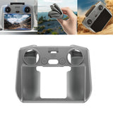 Silicone protective case for remote controller, light gray with front cutout