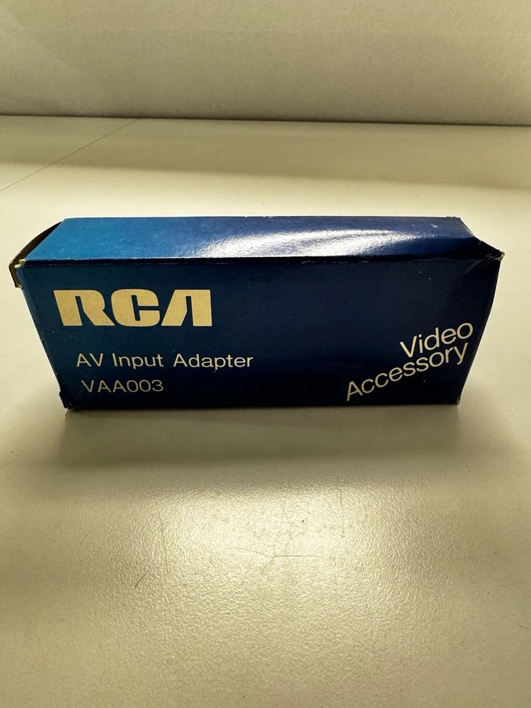 Vintage RCA Video - Audio Input Adapter VAA00 *NEW OLD STOCK* 1989 Vintage