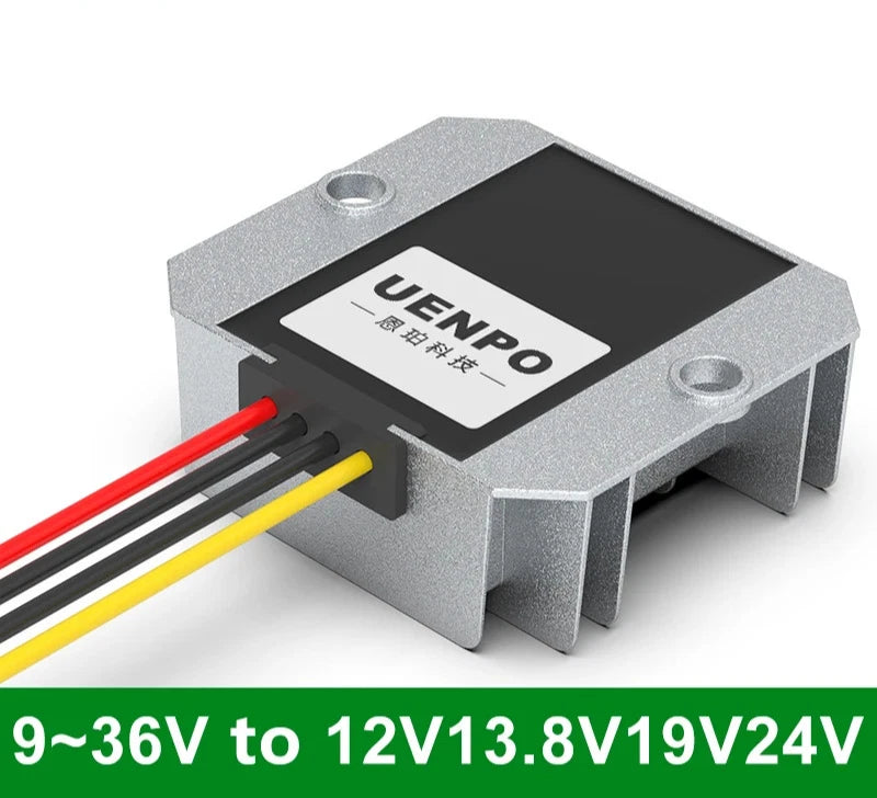 DC DC Converter 9-36V Input to 13.8V 19V Output 12V 24V Voltage Booster Module